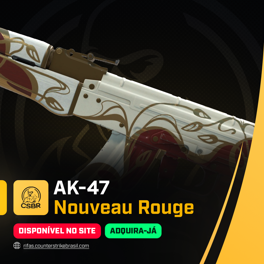 0905 —  GRÁTIS AK-47 | Nouveau Rouge (Well-Worn)